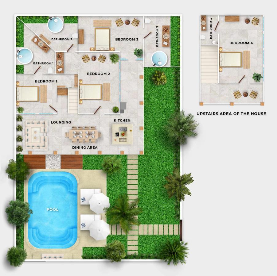 Chandika - 4 Bdr With Private Pool, Walk To The * Seminyak (Bali)